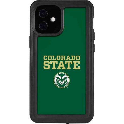 Colorado State University CSU iPhone 12 Mini Waterproof Case