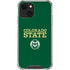 Colorado State University CSU iPhone 13 Mini Clear Case