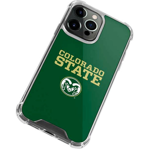Colorado State University CSU iPhone 13 Pro Max Clear Case