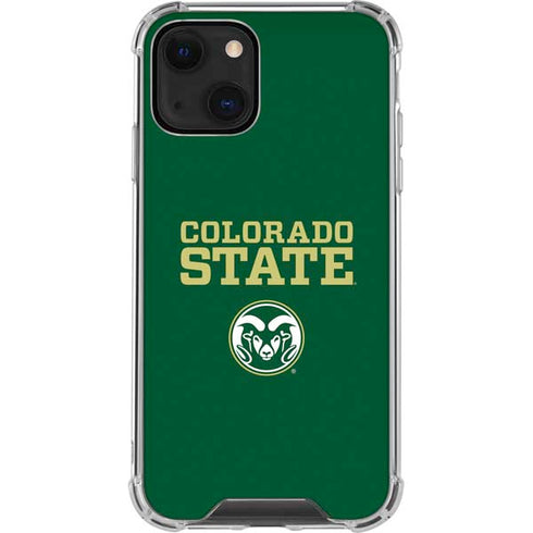 Colorado State University CSU iPhone 14 Plus Clear Case
