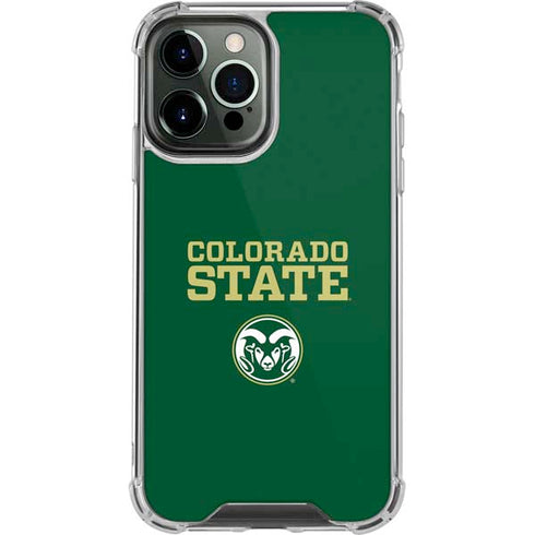 Colorado State University CSU iPhone 15 Pro Max Clear Case