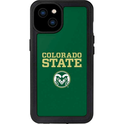 Colorado State University CSU iPhone 15 Plus Waterproof Case