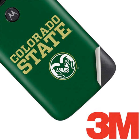 Colorado State University CSU Moto E5 Play Skin