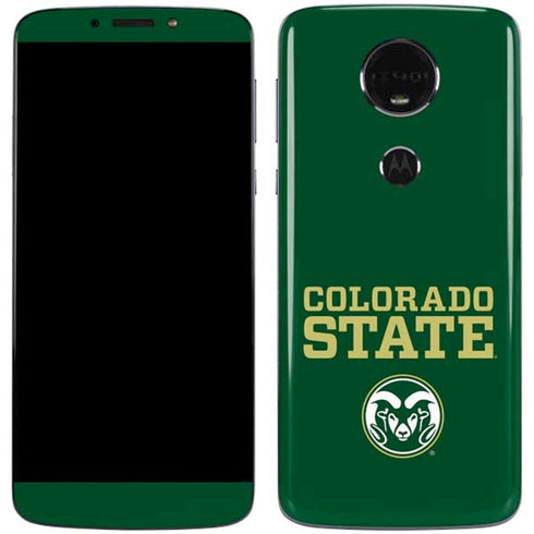 Colorado State University CSU Moto E5 Plus Skin