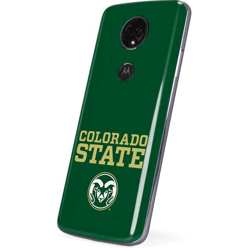 Colorado State University CSU Moto E5 Plus Skin