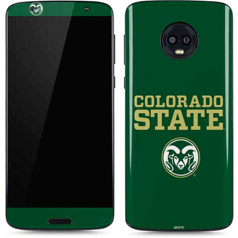 Colorado State University CSU Moto G6 Skin