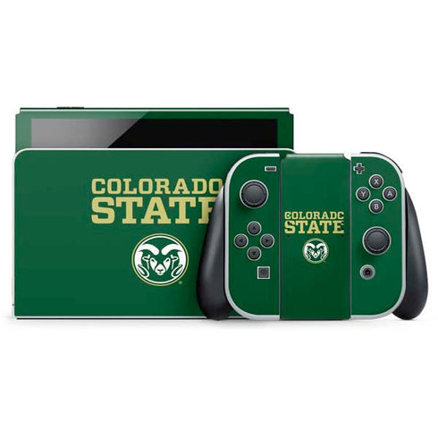 Colorado State University CSU Nintendo Switch OLED (2021) Skin