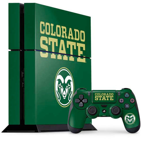 Colorado State University CSU PS4 Console and Controller Bundle Skin
