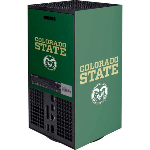 Colorado State University CSU Xbox Series X Console Skin