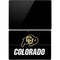 University of Colorado CU Logo on Black Surface Pro 4 Skin