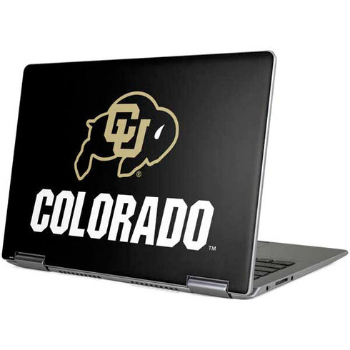 University of Colorado CU Logo on Black Yoga 710 14in Skin