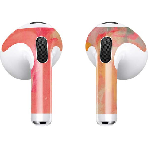 Colored Finger Paint Apple AirPods (3rd Gen 2021) Skin