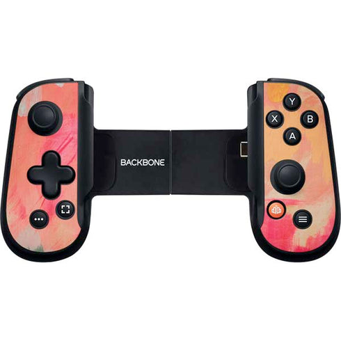Colored Finger Paint Backbone One for iPhone Game Controller Skin