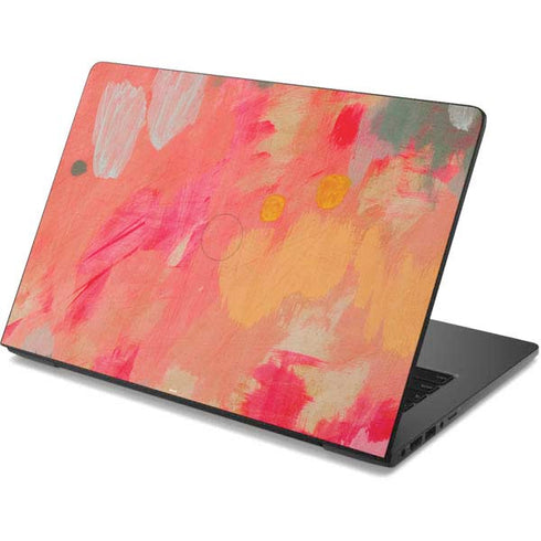 Colored Finger Paint Dell Chromebook Skin