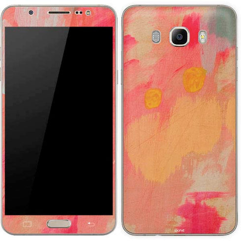 Colored Finger Paint Galaxy J7 Skin