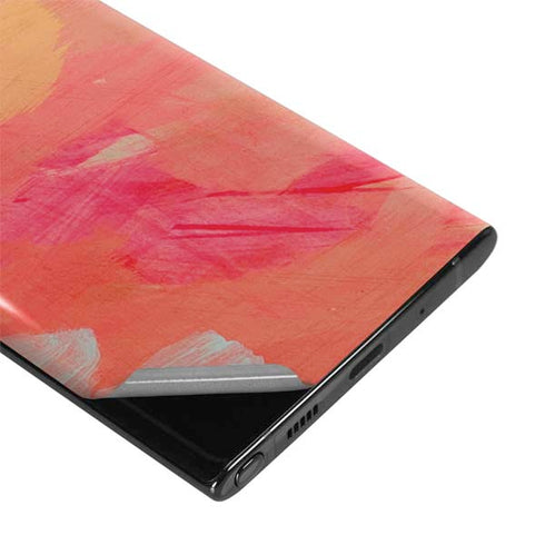 Colored Finger Paint Galaxy Note 10 Skin