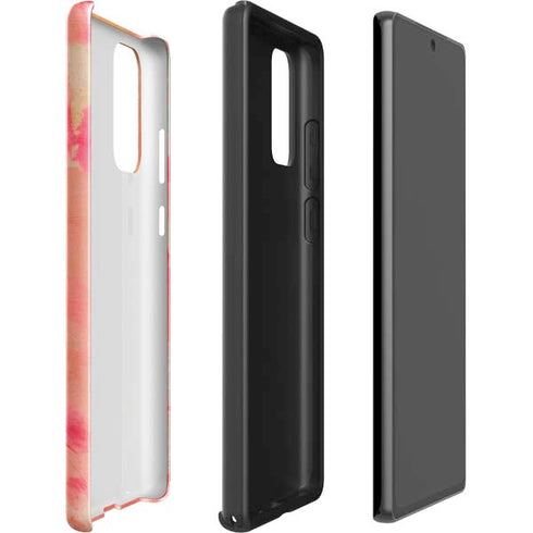 Colored Finger Paint Galaxy Note20 5G Pro Case