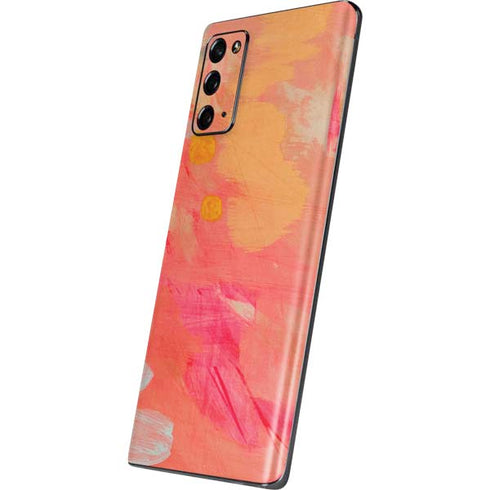 Colored Finger Paint Galaxy Note20 5G Skin