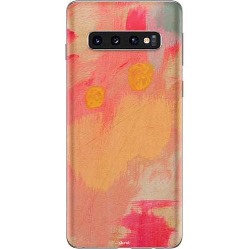 Colored Finger Paint Galaxy S10 Skin