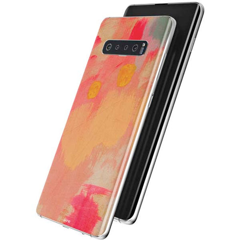 Colored Finger Paint Galaxy S10 Skin