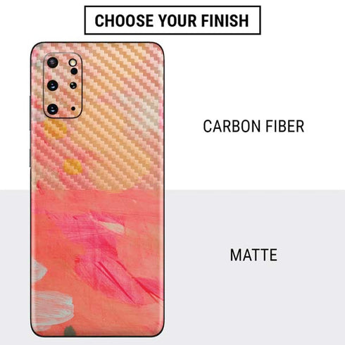 Colored Finger Paint Galaxy S20 Plus Skin