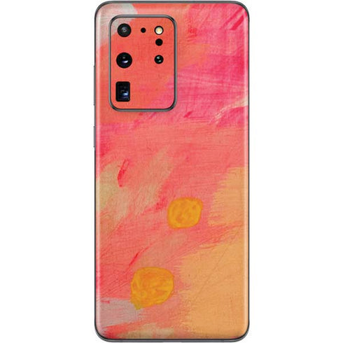Colored Finger Paint Galaxy S20 Ultra 5G Skin