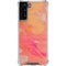 Colored Finger Paint Galaxy S21 FE Clear Case