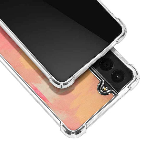 Colored Finger Paint Galaxy S21 Plus 5G Clear Case