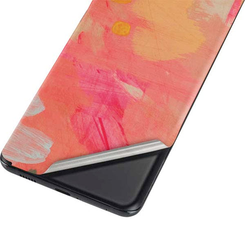 Colored Finger Paint Galaxy S21 Plus 5G Skin