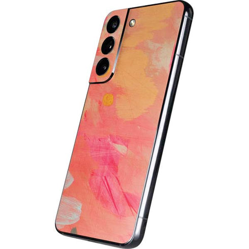 Colored Finger Paint Galaxy S22 Skin