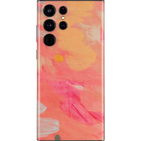 Colored Finger Paint Galaxy S22 Ultra Skin