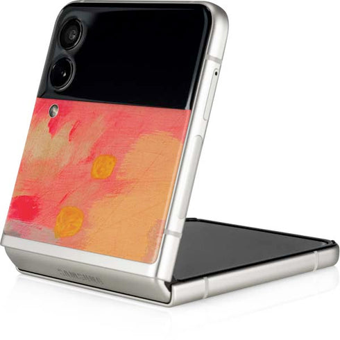 Colored Finger Paint Galaxy Z Flip3 5G Skin