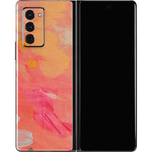 Colored Finger Paint Galaxy Z Fold2 5G Skin
