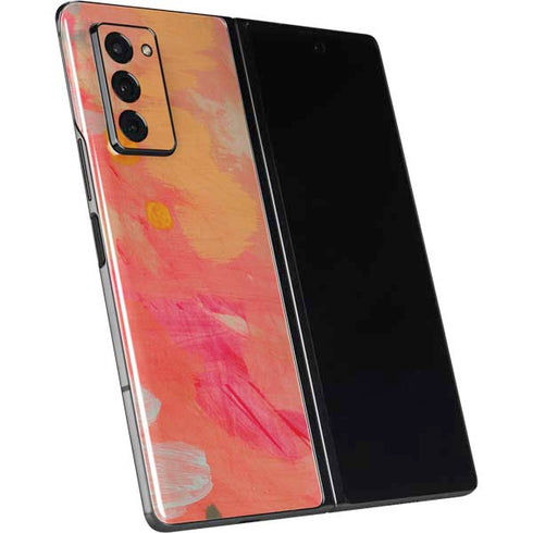 Colored Finger Paint Galaxy Z Fold2 5G Skin