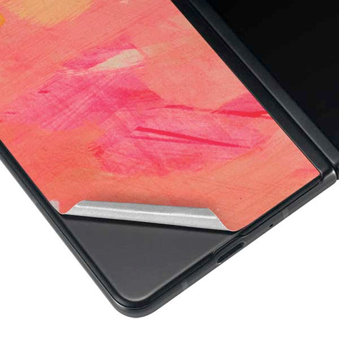 Colored Finger Paint Galaxy Z Fold4 5G Skin