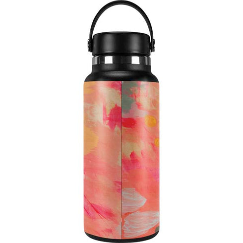 Colored Finger Paint Hydro Flask 32oz Wide Mouth Skin