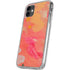 Colored Finger Paint iPhone 11 Clear Case