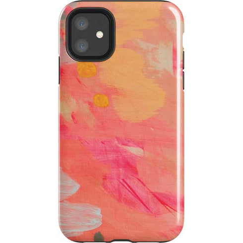 Colored Finger Paint iPhone 11 Impact Case