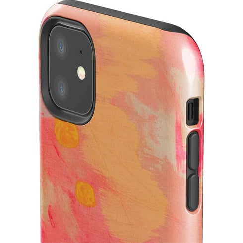 Colored Finger Paint iPhone 11 Impact Case