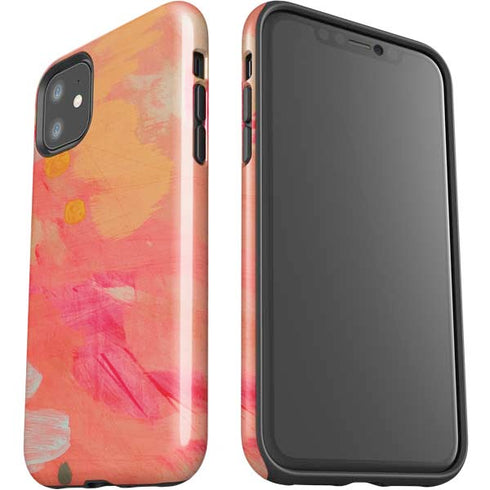 Colored Finger Paint iPhone 11 Impact Case