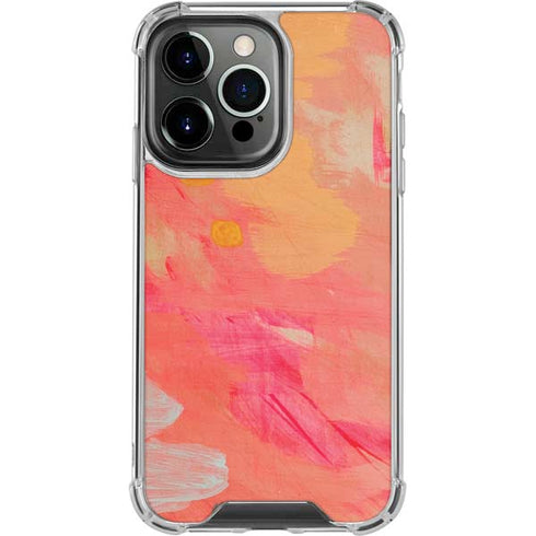 Colored Finger Paint iPhone 13 Pro Clear Case