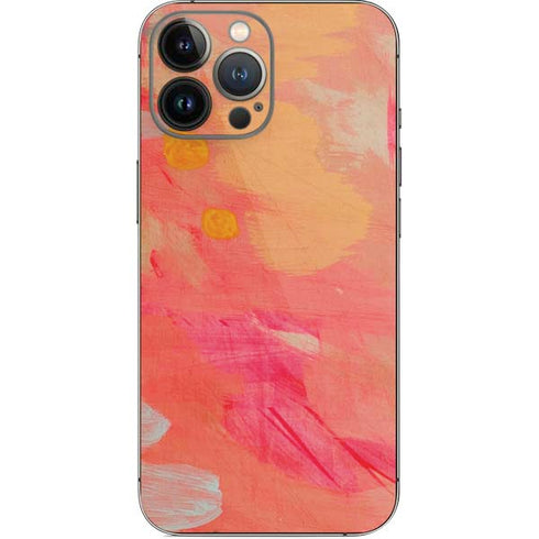 Colored Finger Paint iPhone 13 Pro Max Skin