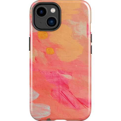 Colored Finger Paint iPhone 14 Plus Impact Case