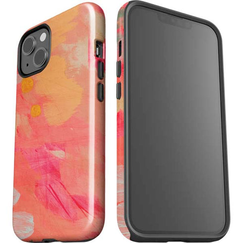 Colored Finger Paint iPhone 14 Plus Impact Case