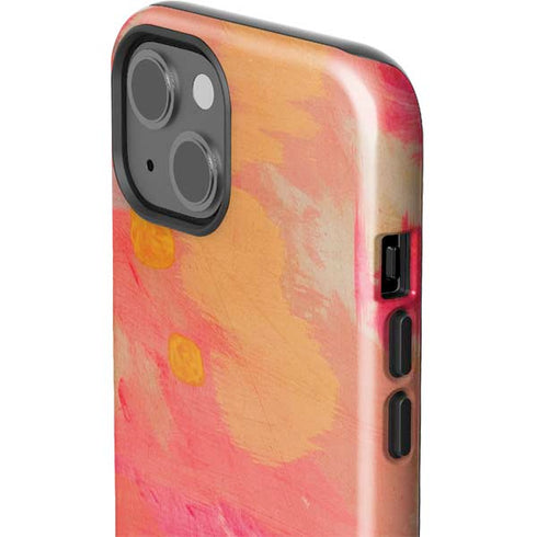 Colored Finger Paint iPhone 14 Impact Case