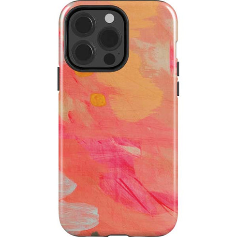 Colored Finger Paint iPhone 15 Pro Impact Case