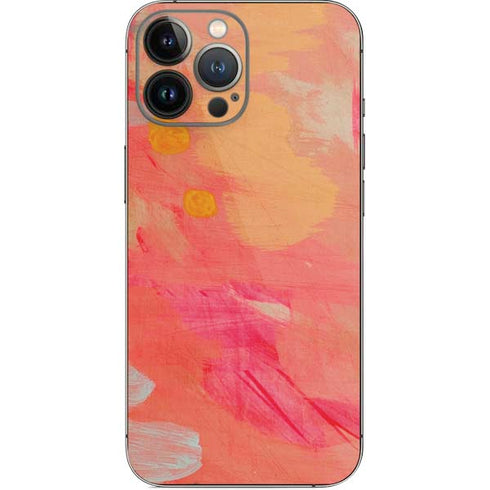 Colored Finger Paint iPhone 14 Pro Max Skin