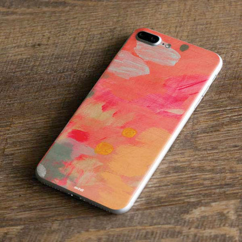 Colored Finger Paint iPhone 7 Plus Skin