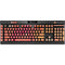 Colored Finger Paint K95 RGB PLATINUM Mechanical Gaming Keyboard Skin