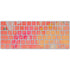 Colored Finger Paint Magic Keyboard Skin